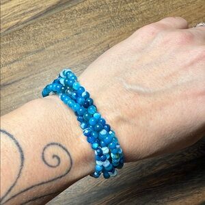 Sardonyx Beaded Bracelet